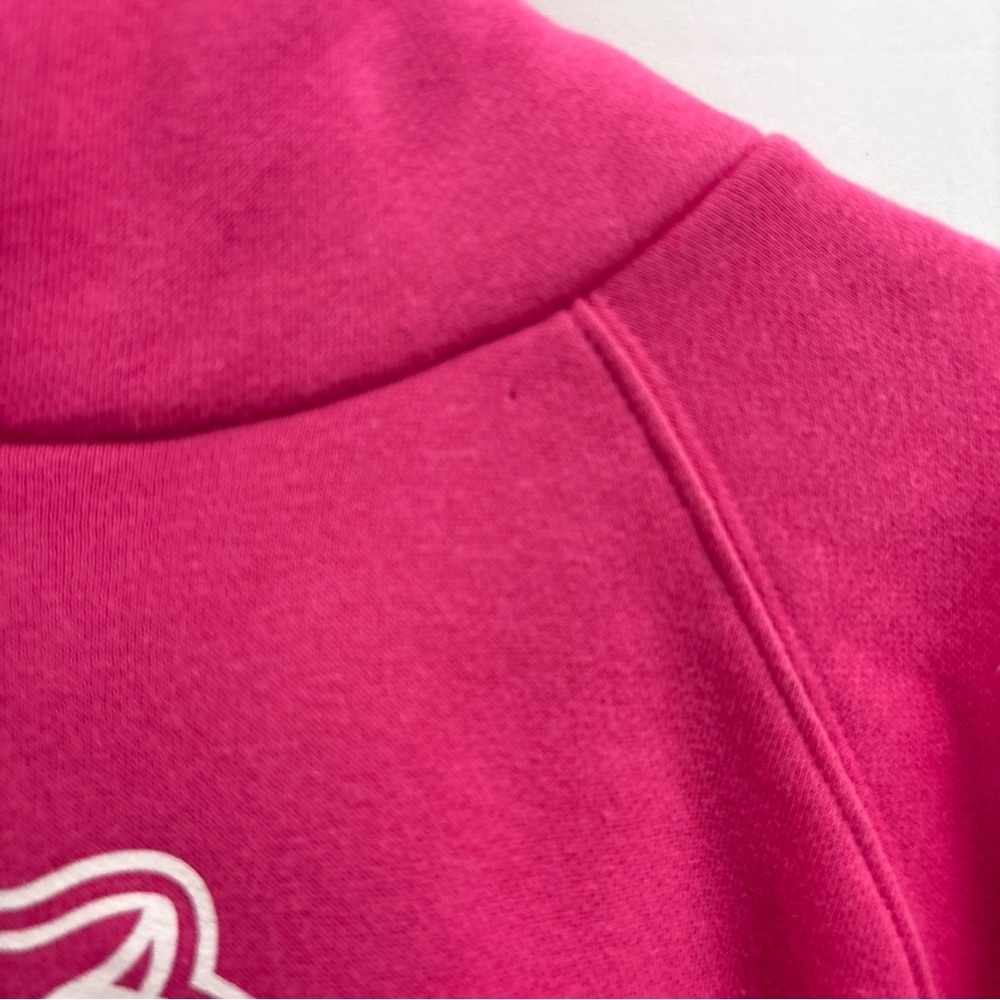 Jansport Wisconsin Badgers Pink Hoodie Womens Size Large Rare - Picture 5 of 8